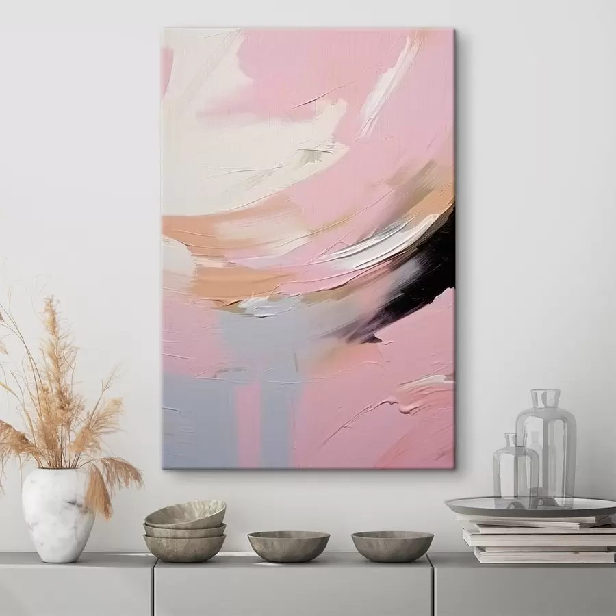 murales de pared Pinceladas abstractas s47003