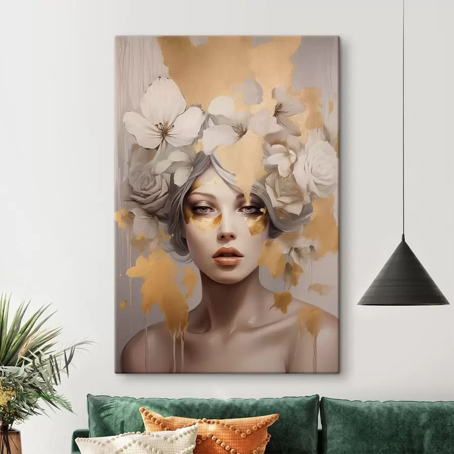 murales de pared Retrato de una niña s47006