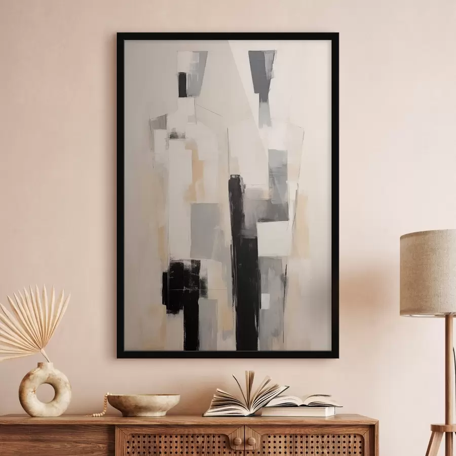 murales de pared pareja abstracta f47001