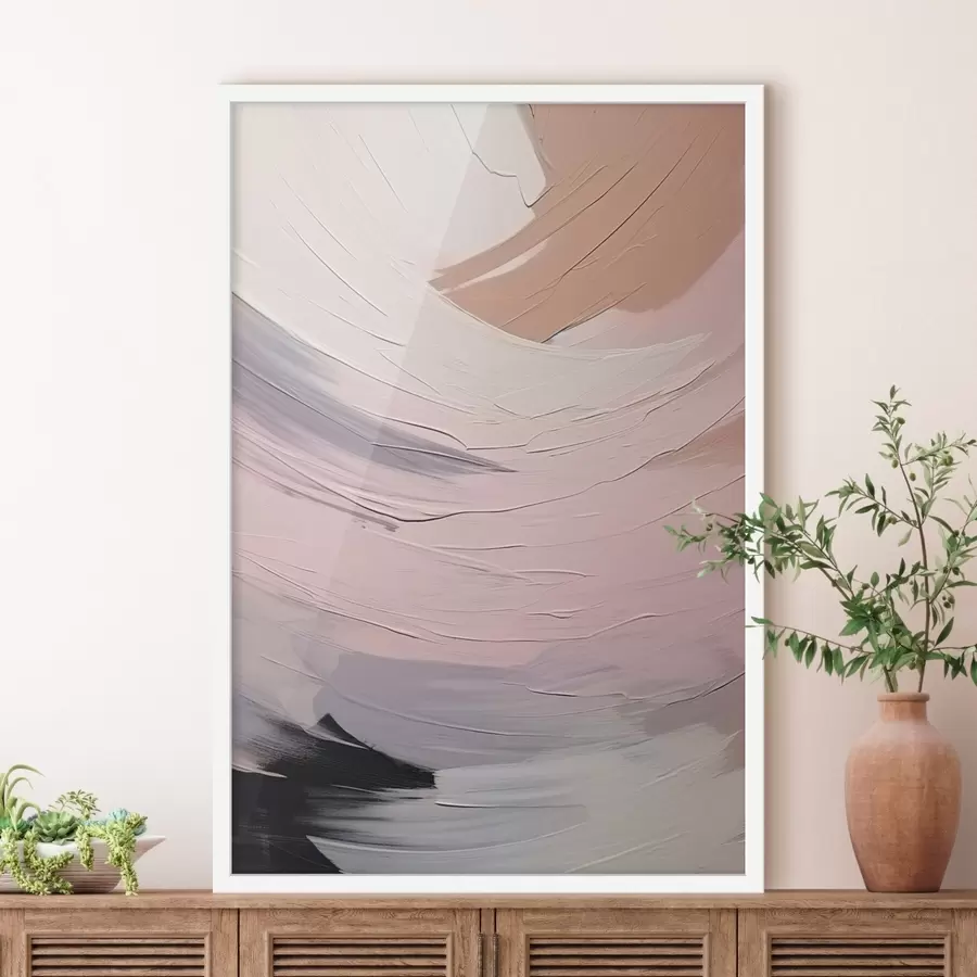 murales de pared Pinceladas abstractas f47002