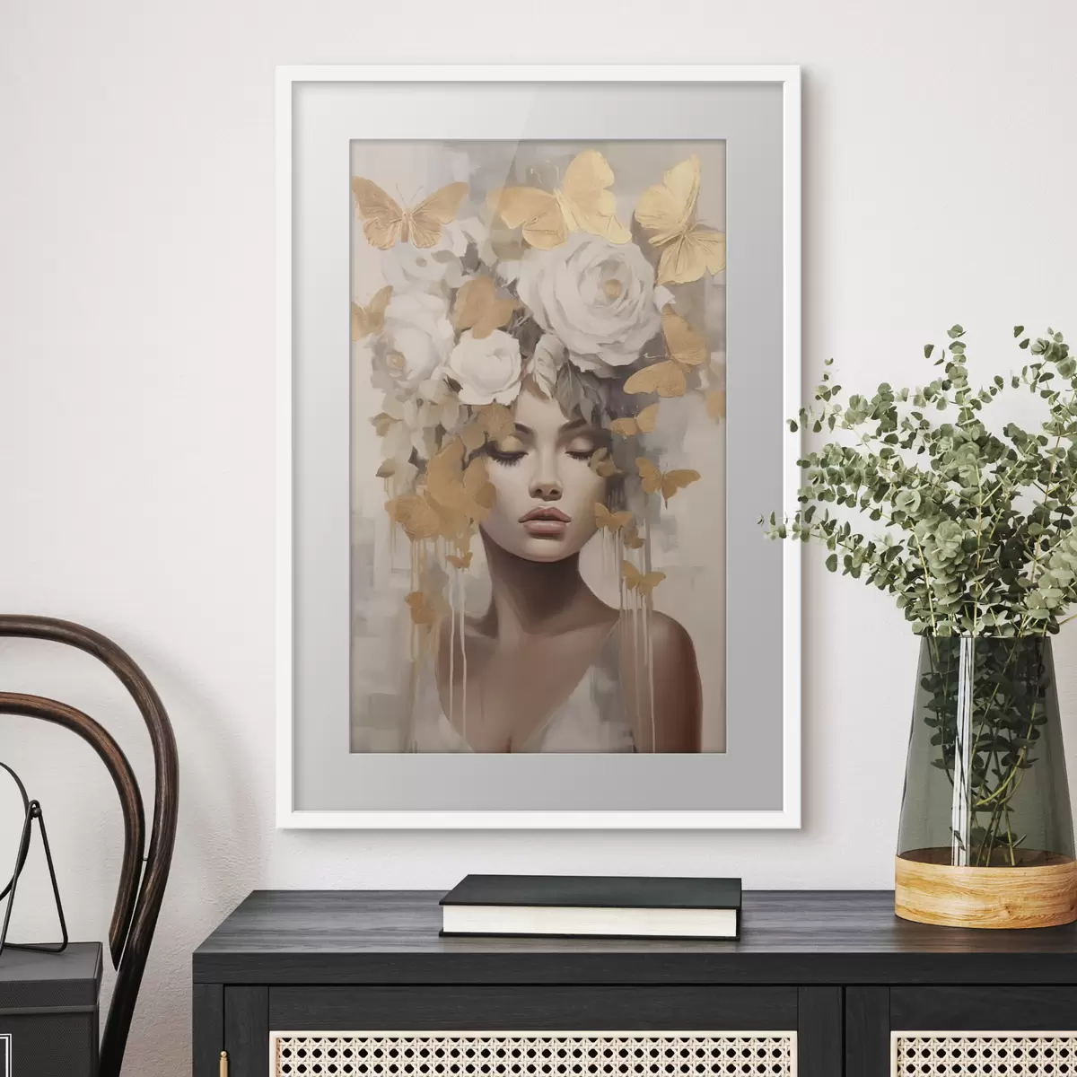 Poster Corona de mariposas f47005