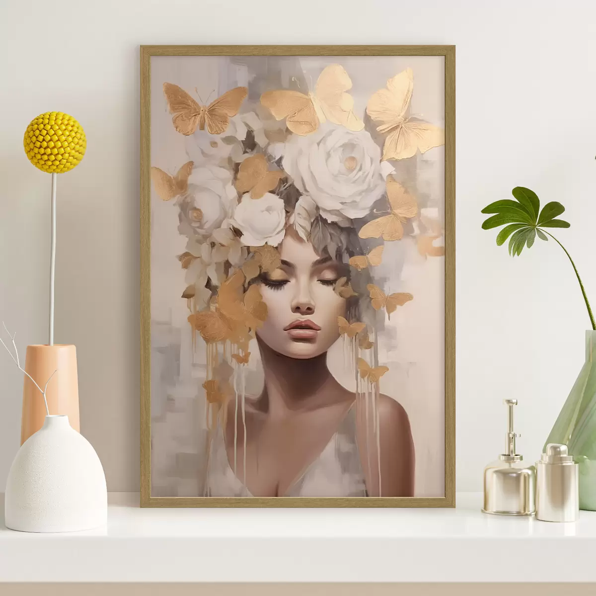 Poster Corona de mariposas f47005