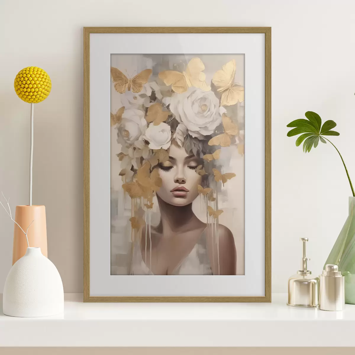 Poster Corona de mariposas f47005
