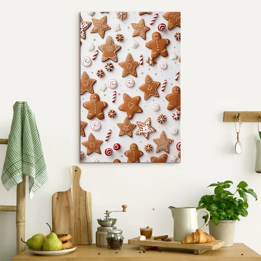 murales de pared Galletas de Año Nuevo s46984