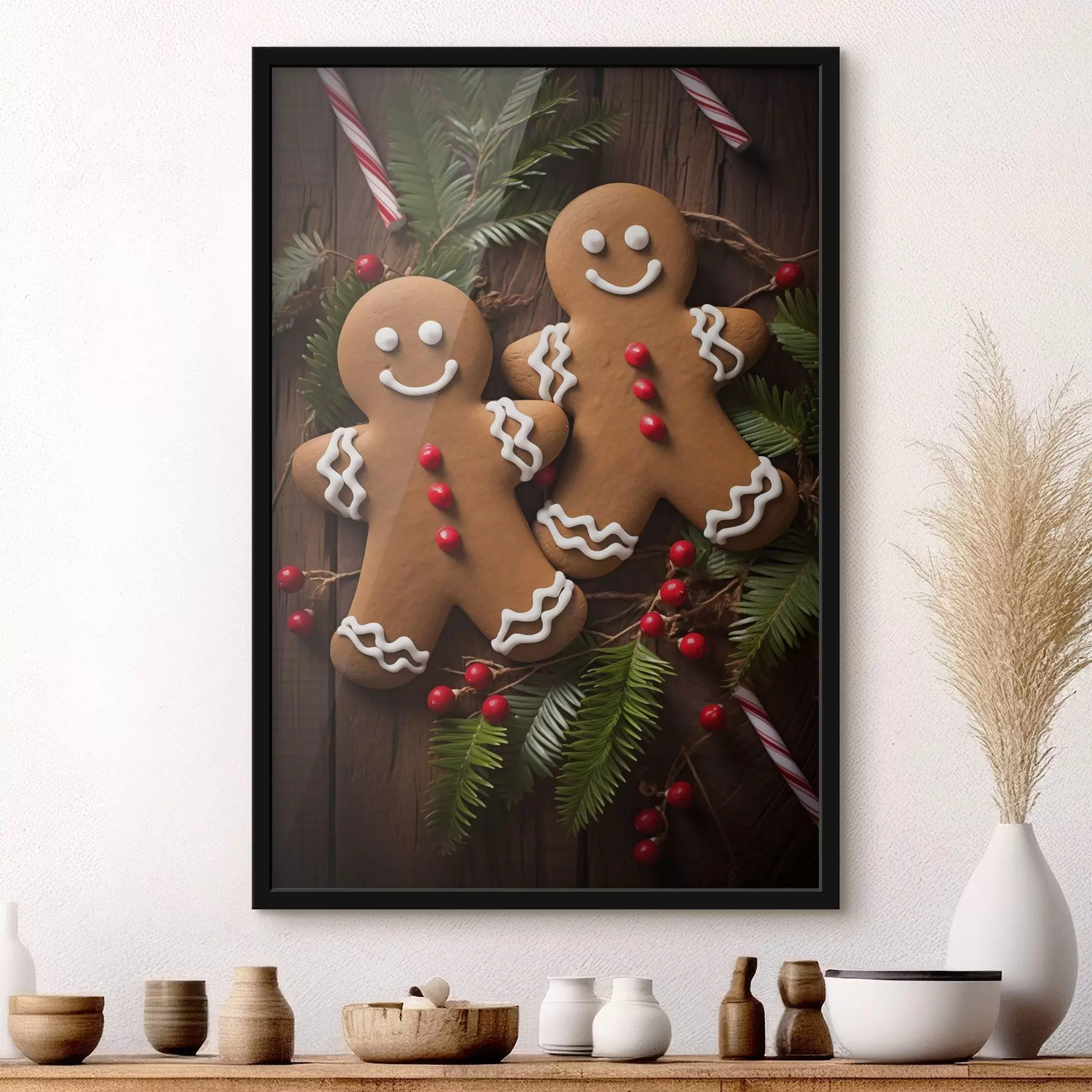 murales de pared Galletas de Año Nuevo f46978