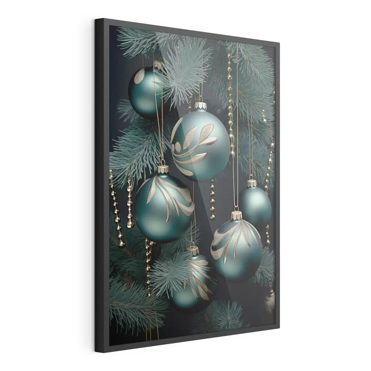 Poster Decoraciones de Año Nuevo en el árbol f46979