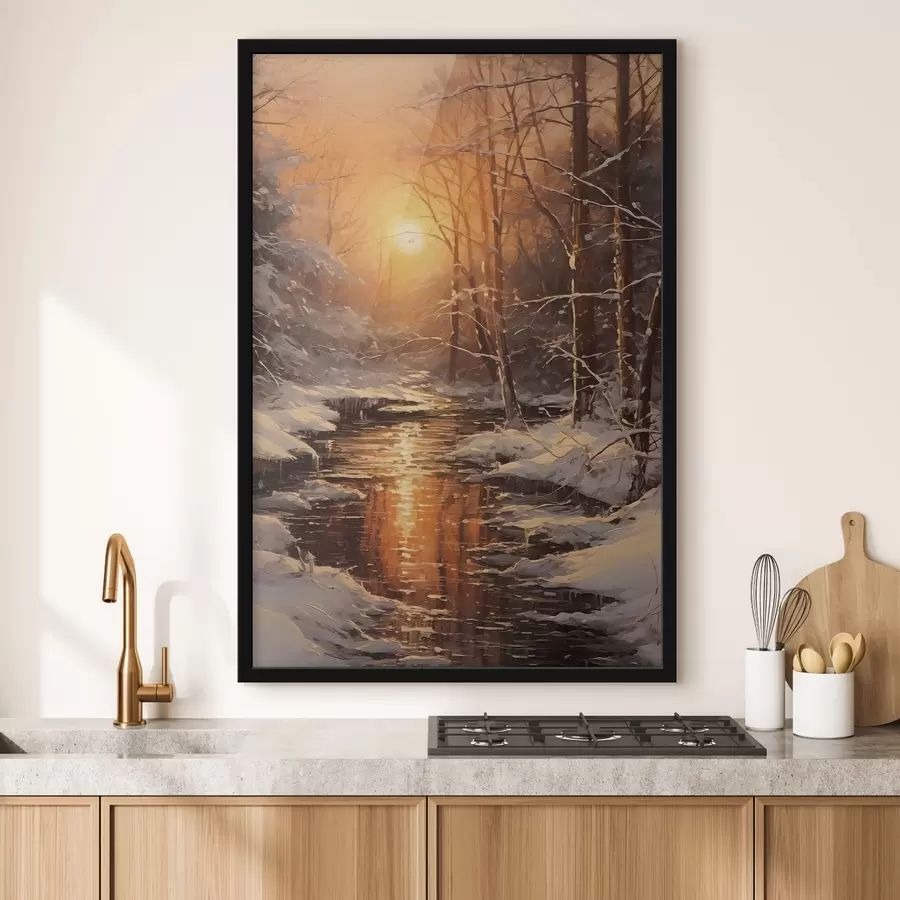 murales de pared Atardecer f46980