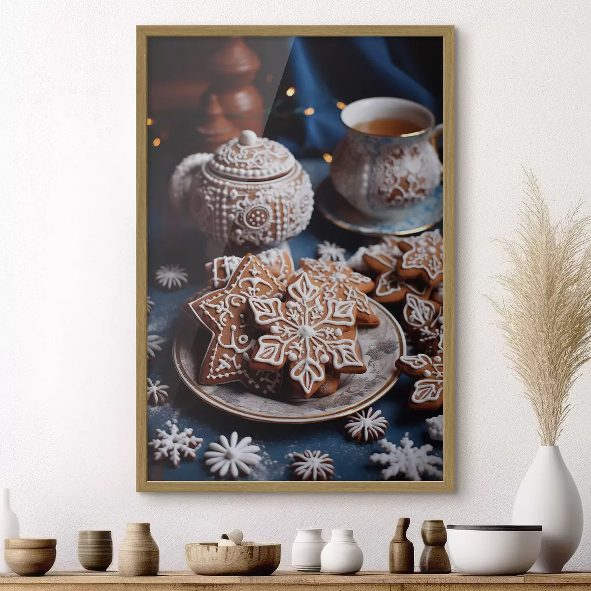 Poster Galletas de copos de nieve f46982