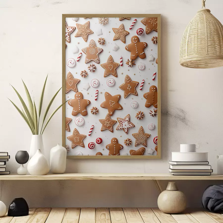 murales de pared Galletas de Año Nuevo f46984