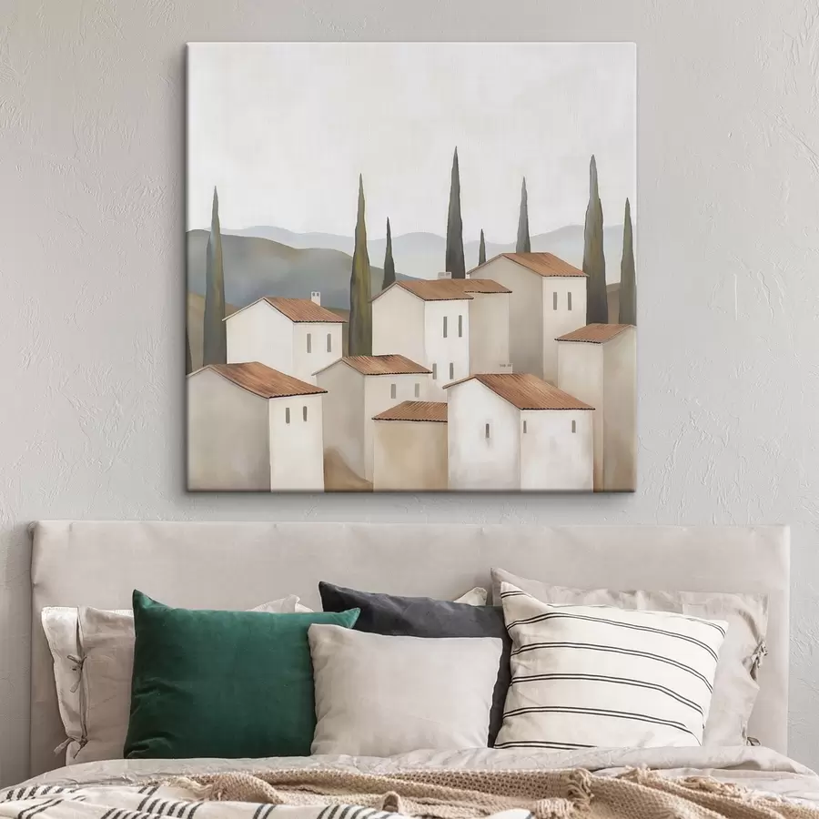 murales de pared Casas pintorescas s47069