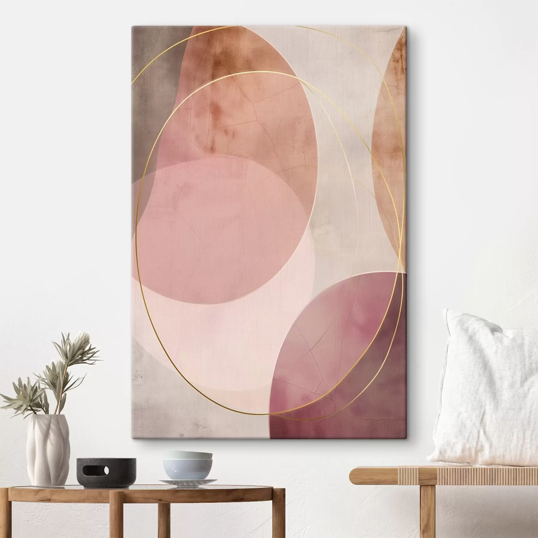 murales de pared Círculos abstractos s47071