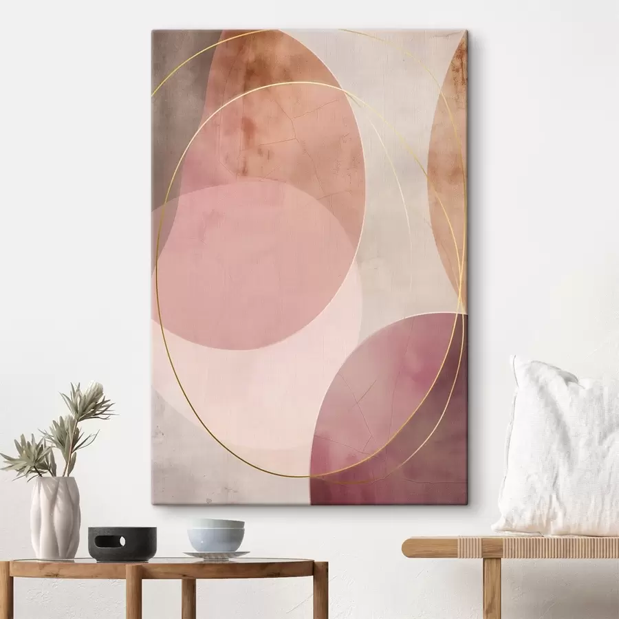 murales de pared Círculos abstractos s47071