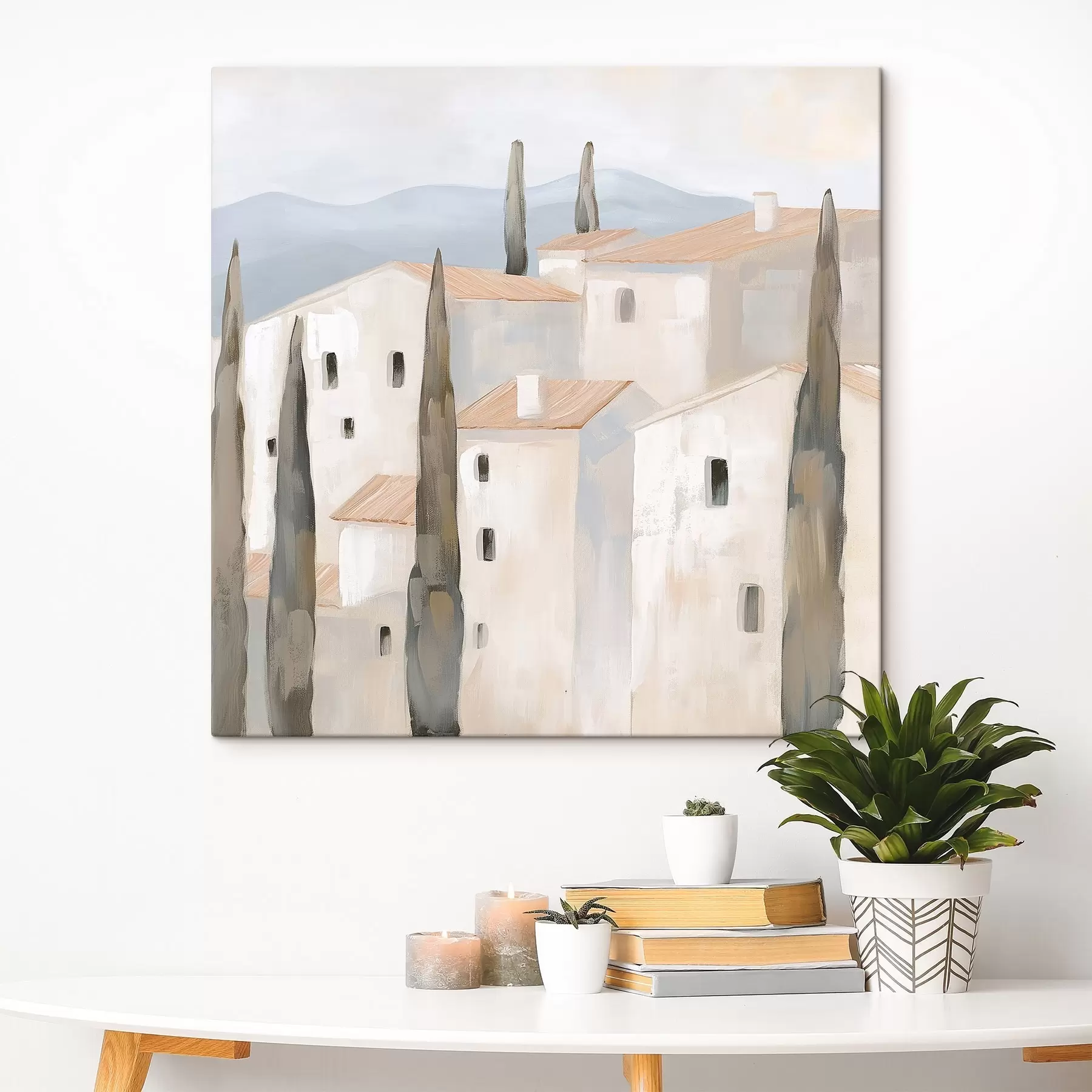 murales de pared Casas pintorescas s47074