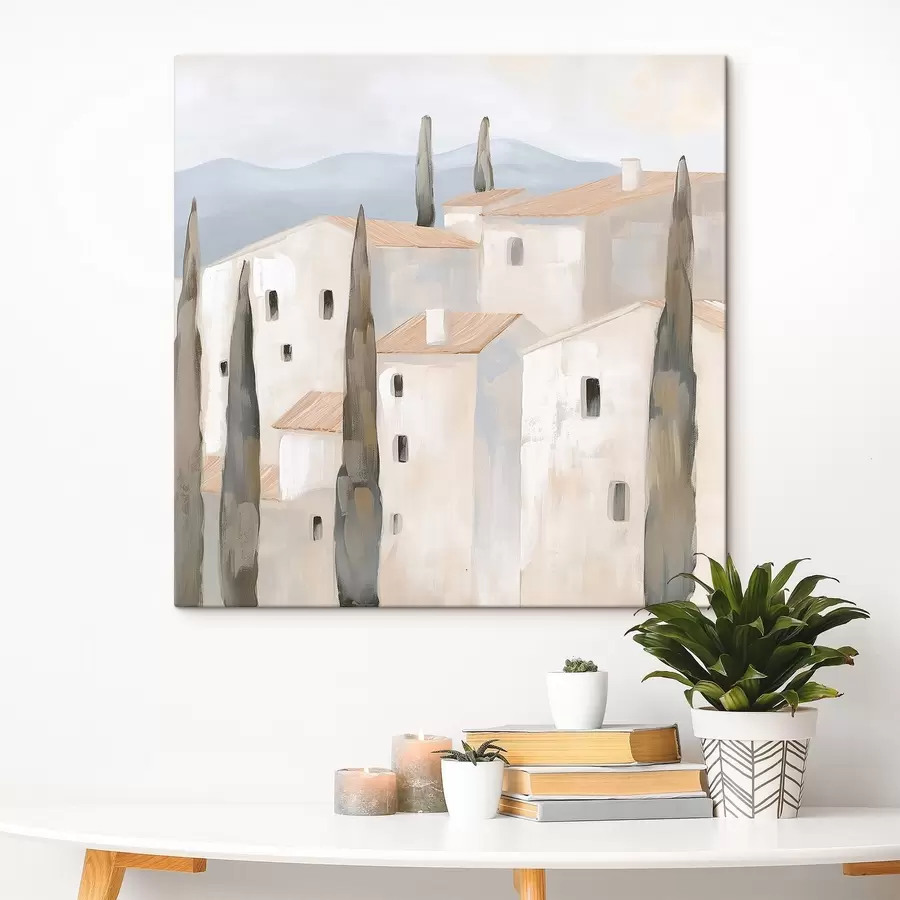 murales de pared Casas pintorescas s47074