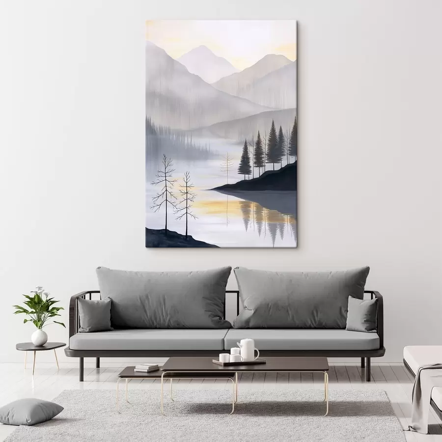 murales de pared Bosques y montañas s47078