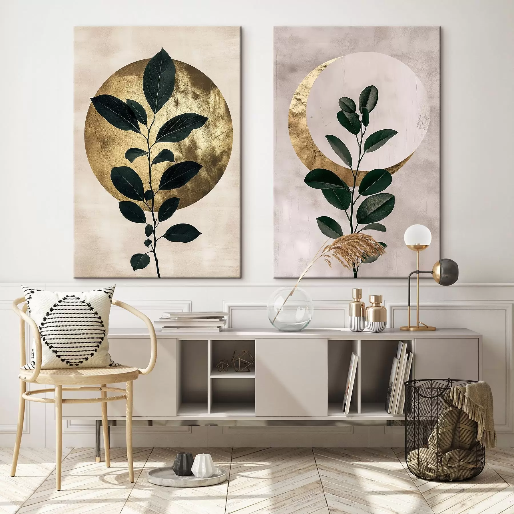 murales de pared Amanecer y Luna m01139