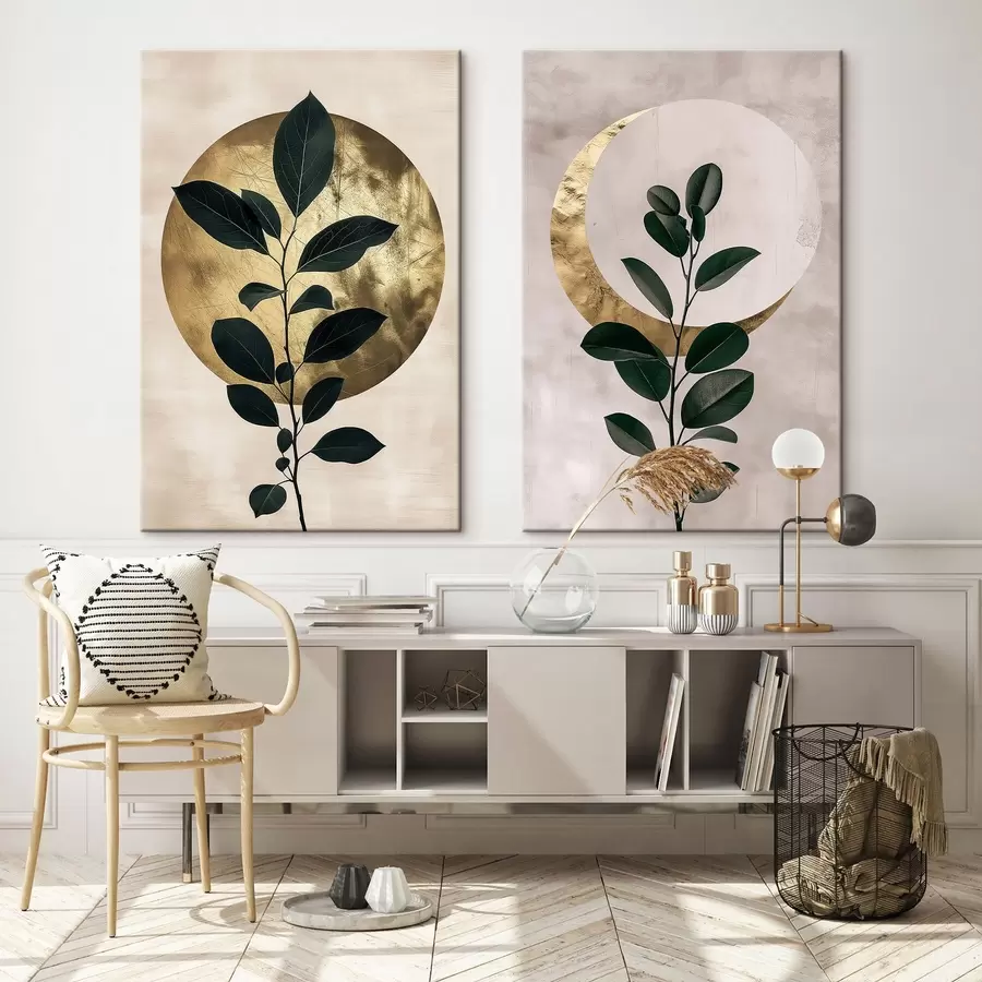 murales de pared Amanecer y Luna m01139