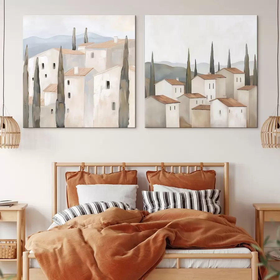 murales de pared Casas m01150