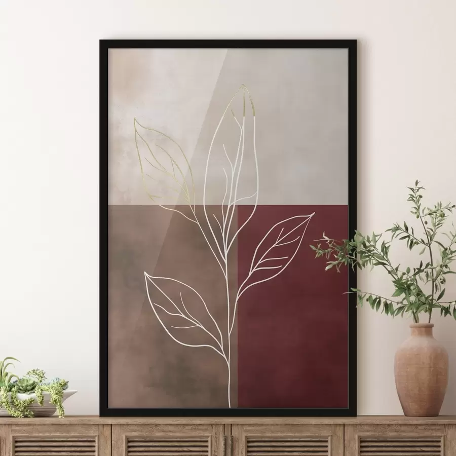 murales de pared Líneas finas f47053