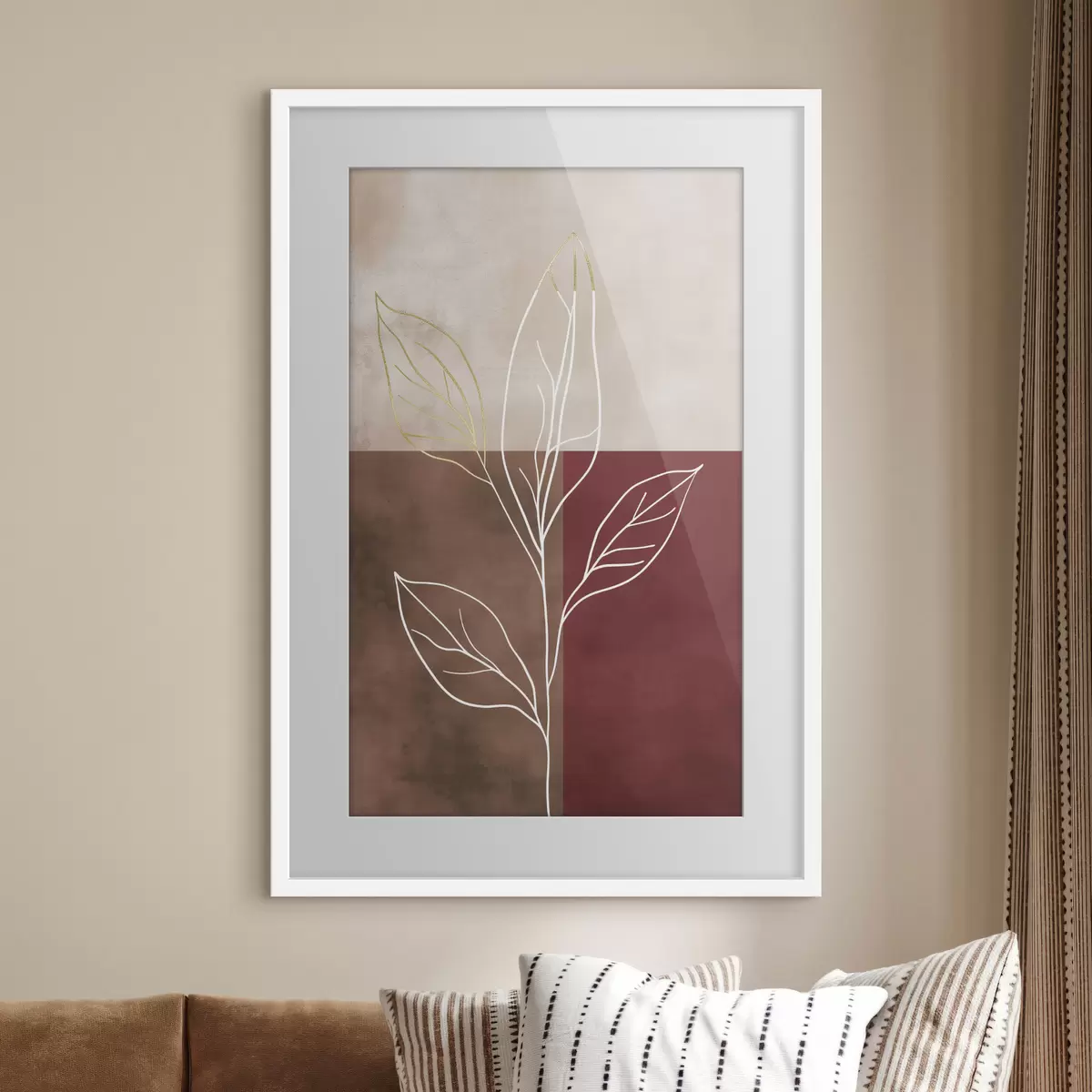 Poster Líneas finas f47053