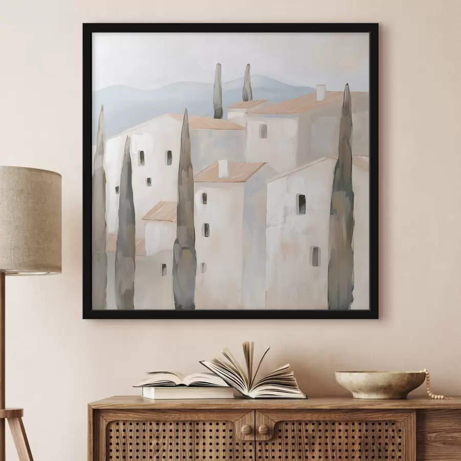 murales de pared Casas pintorescas f47074