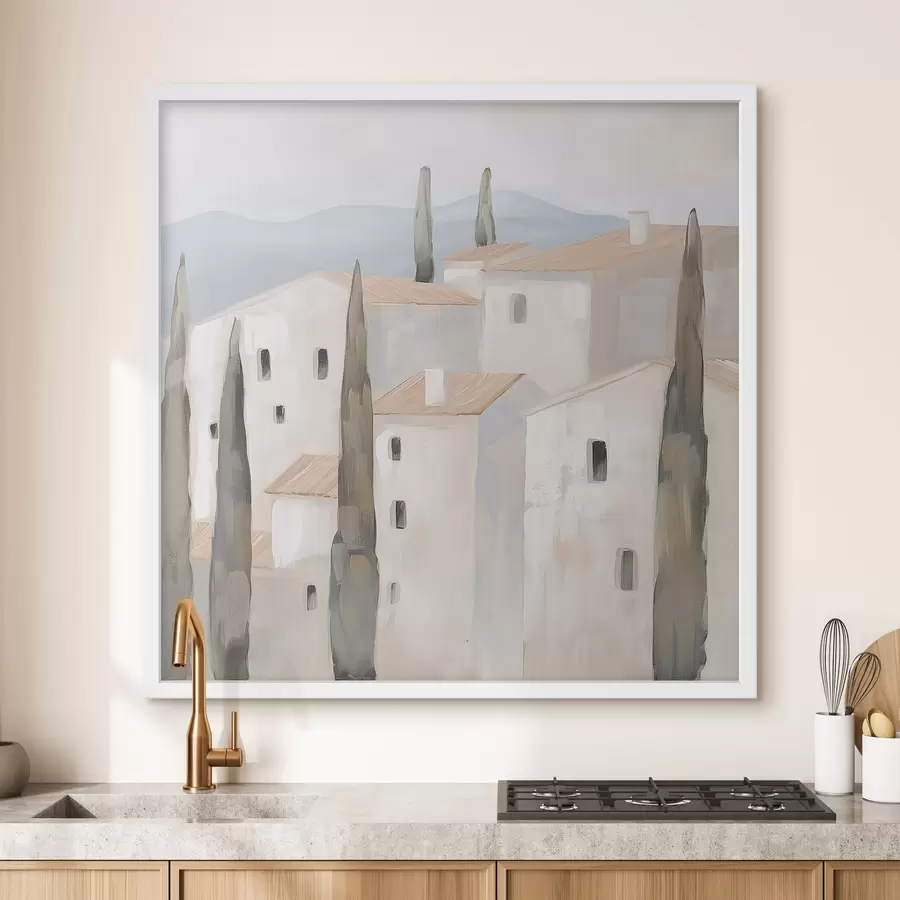 murales de pared Casas pintorescas f47074