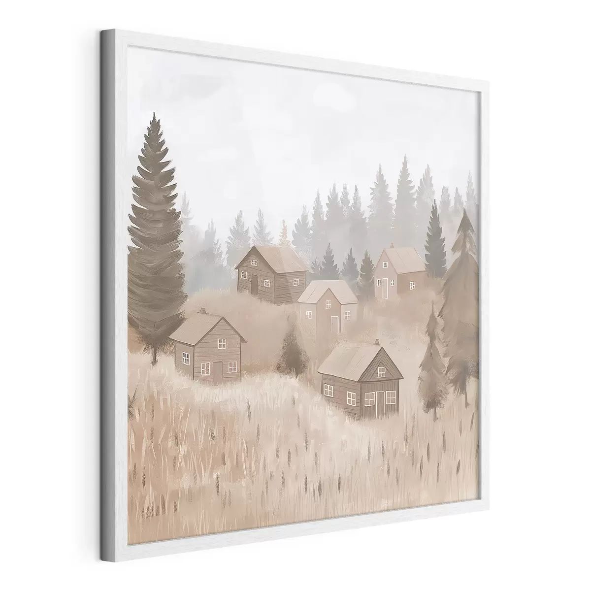 Poster Casas en el bosque f47075