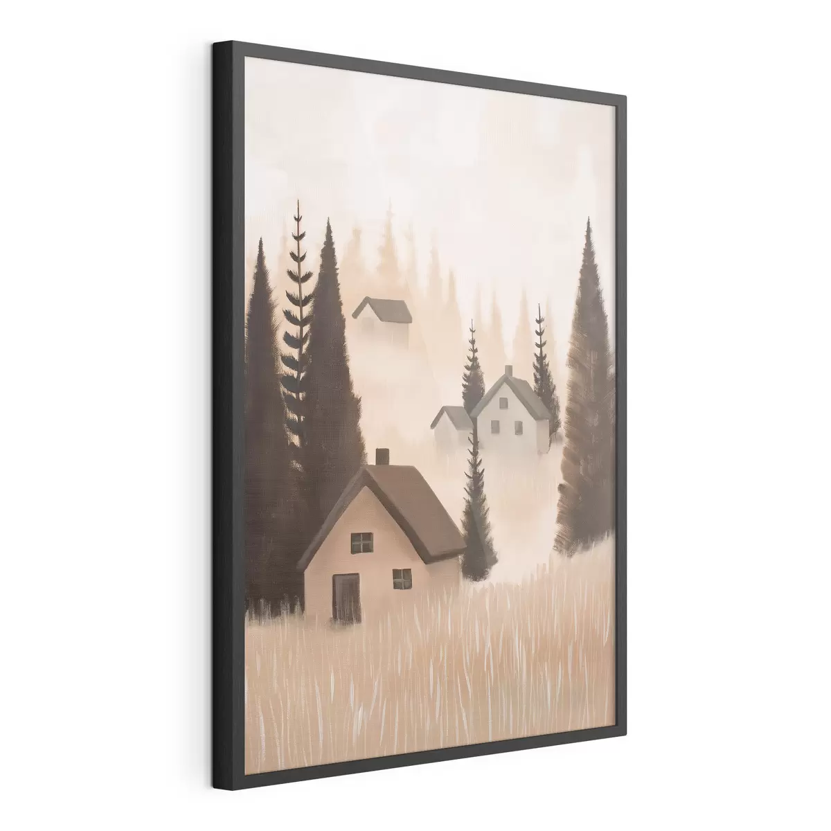 Poster Casas en el bosque f47076
