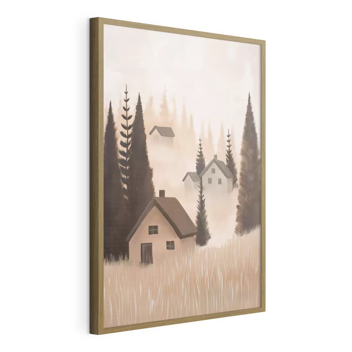 Poster Casas en el bosque f47076