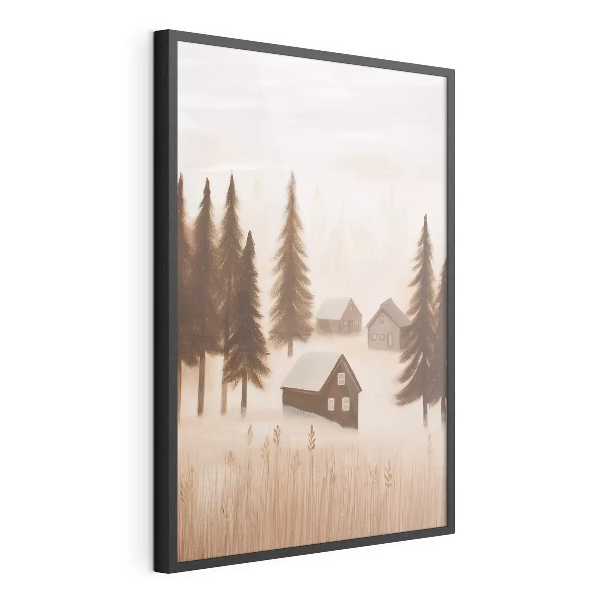 Poster Casas en el bosque f47077