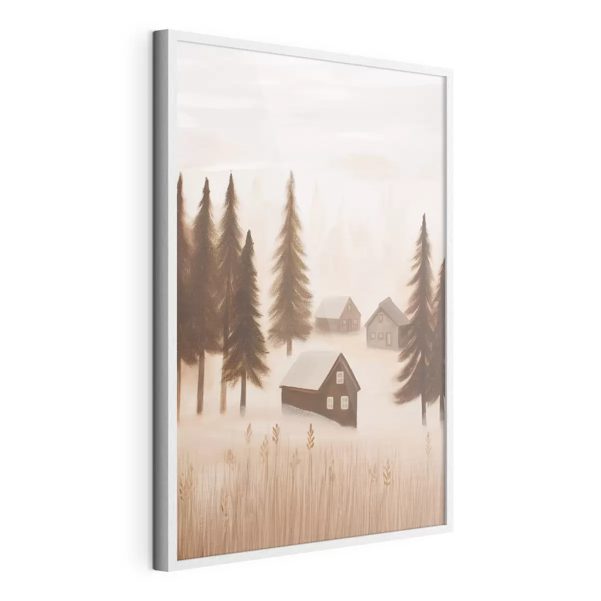 Poster Casas en el bosque f47077