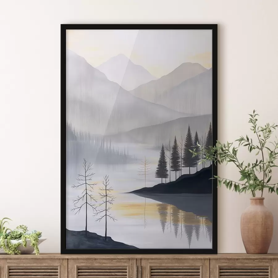 murales de pared Bosques y montañas f47078