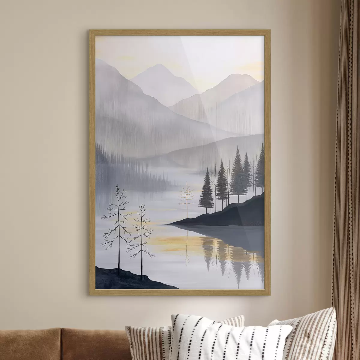 Poster Bosques y montañas f47078