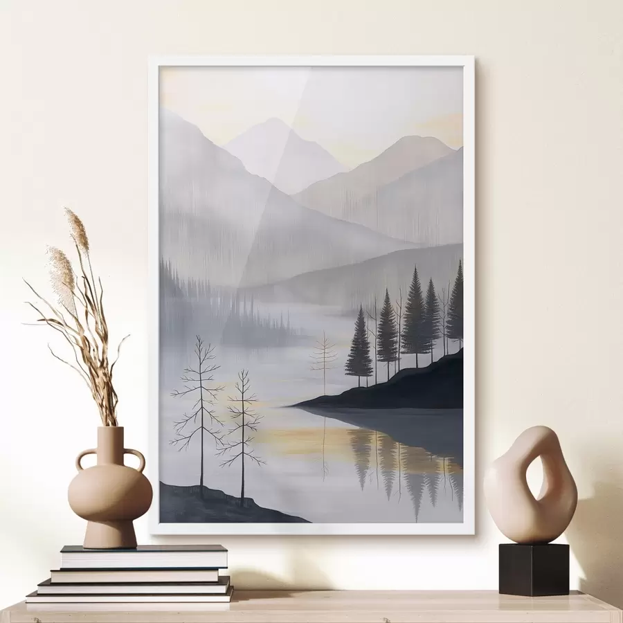 murales de pared Bosques y montañas f47078