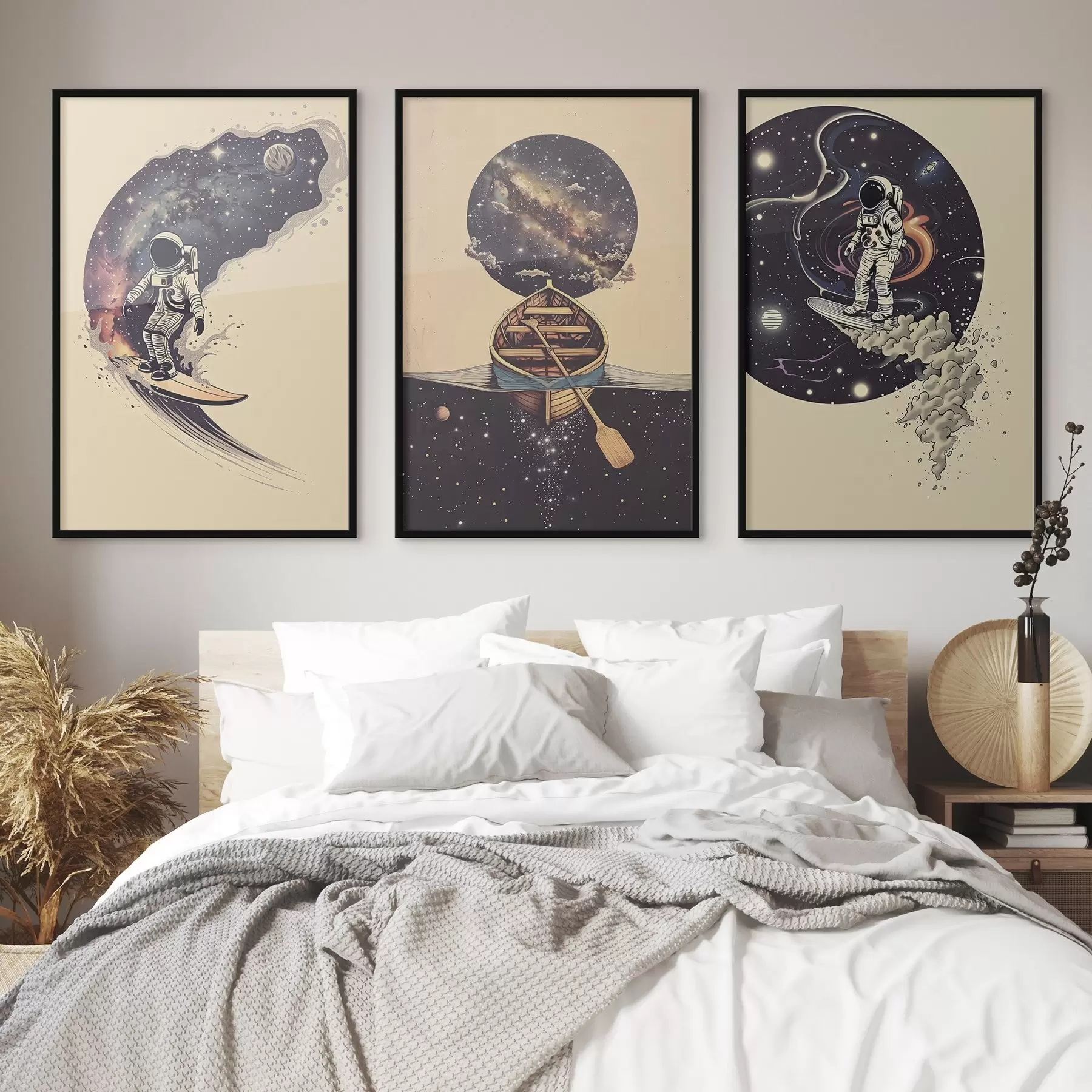 murales de pared Composición del espacio d00326