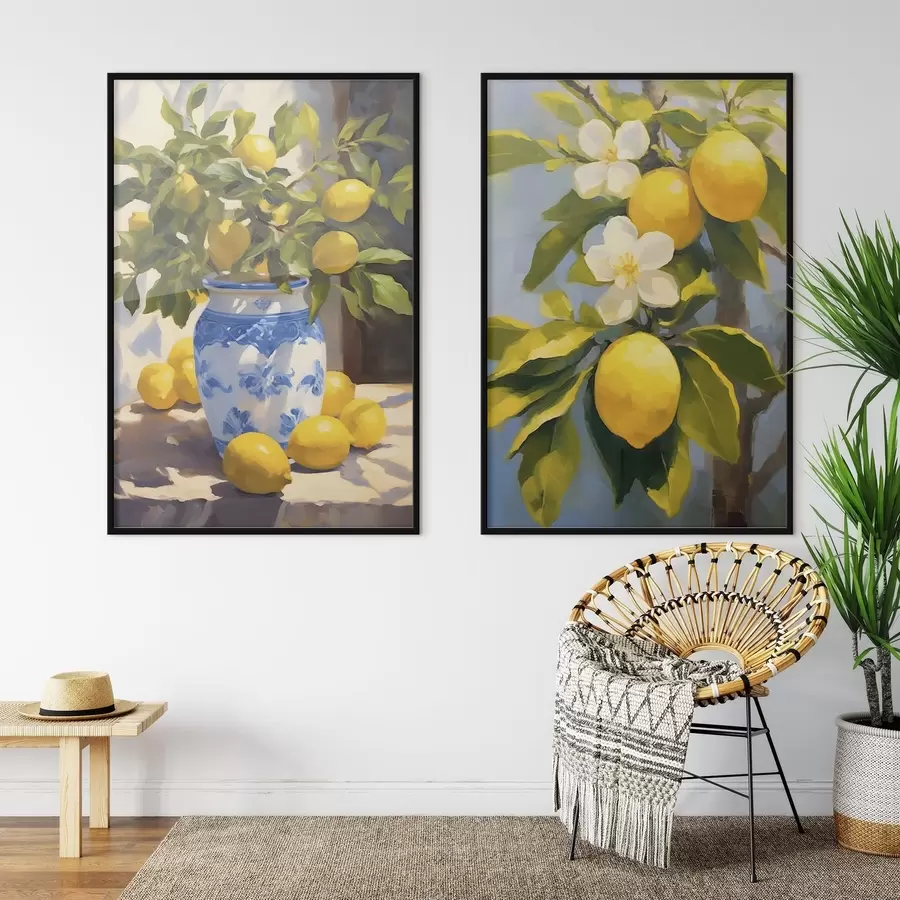 murales de pared limones d00390