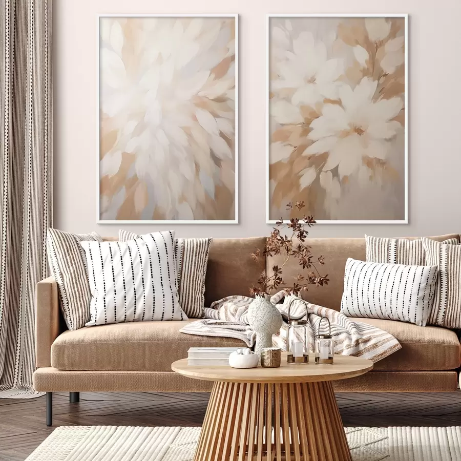 murales de pared Flores y hojas d00391
