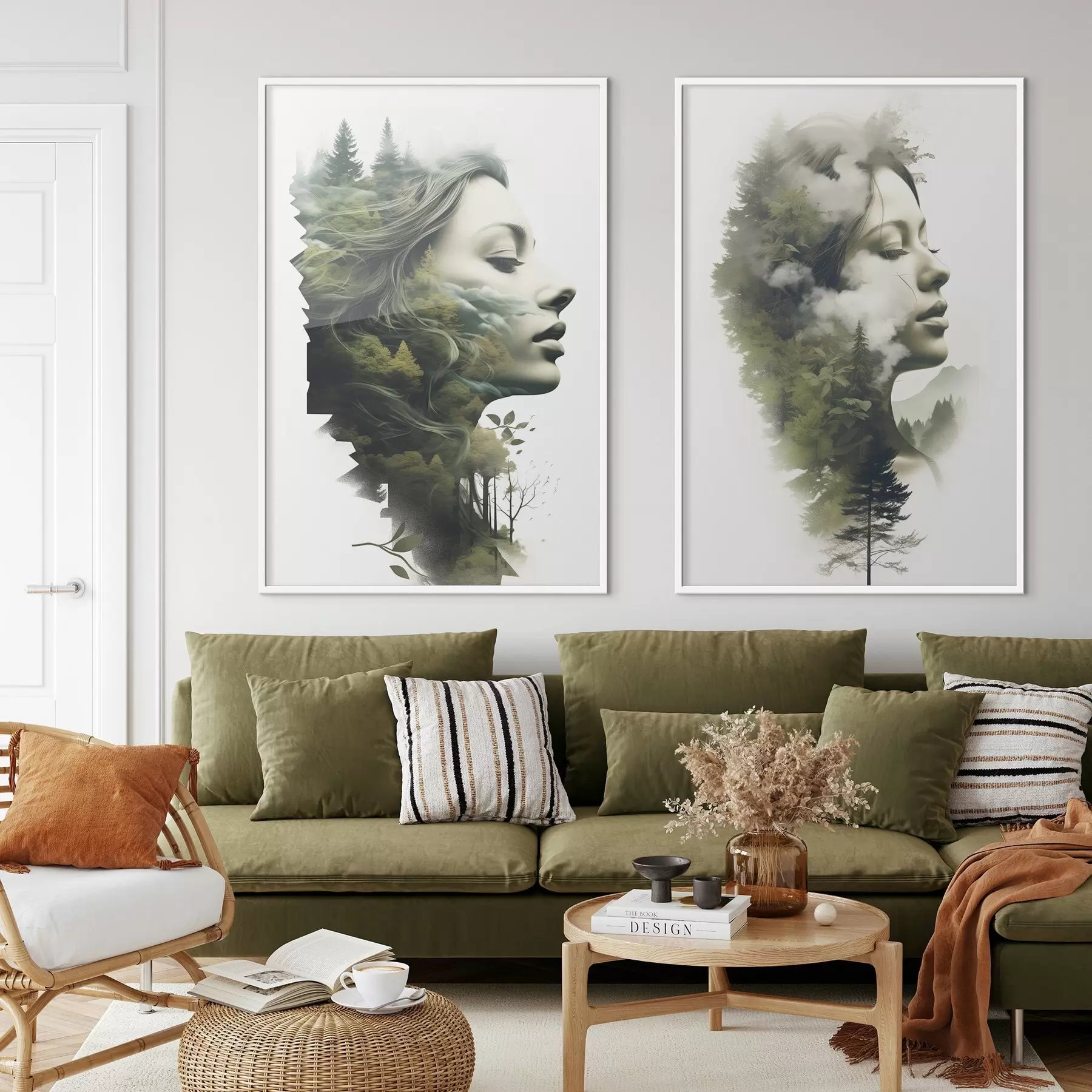 murales de pared Gente, chicas, naturaleza d00427