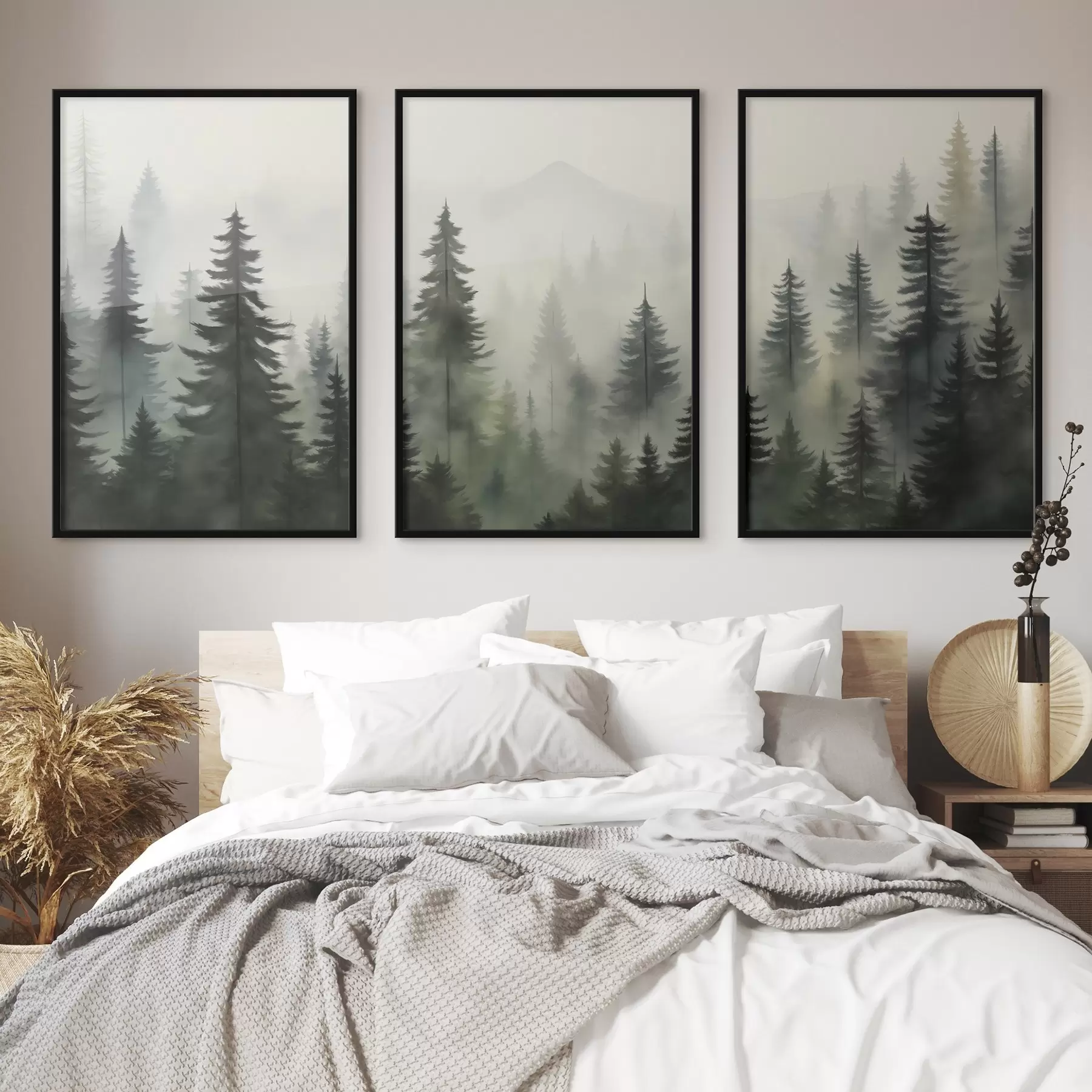 murales de pared Paisaje forestal d00431