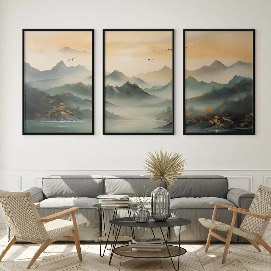 murales de pared Encuentro con el alba d00436