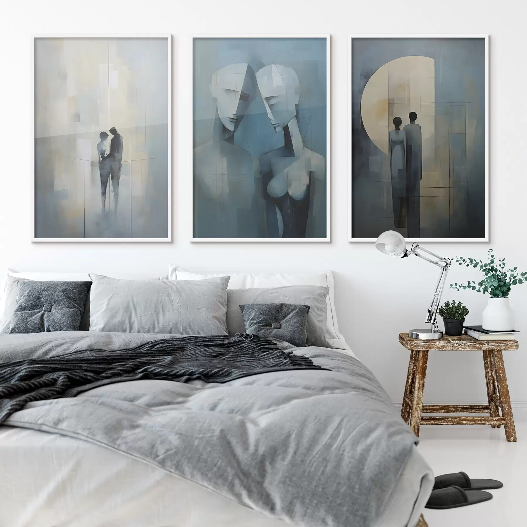 murales de pared Cercanía en el silencio d00457