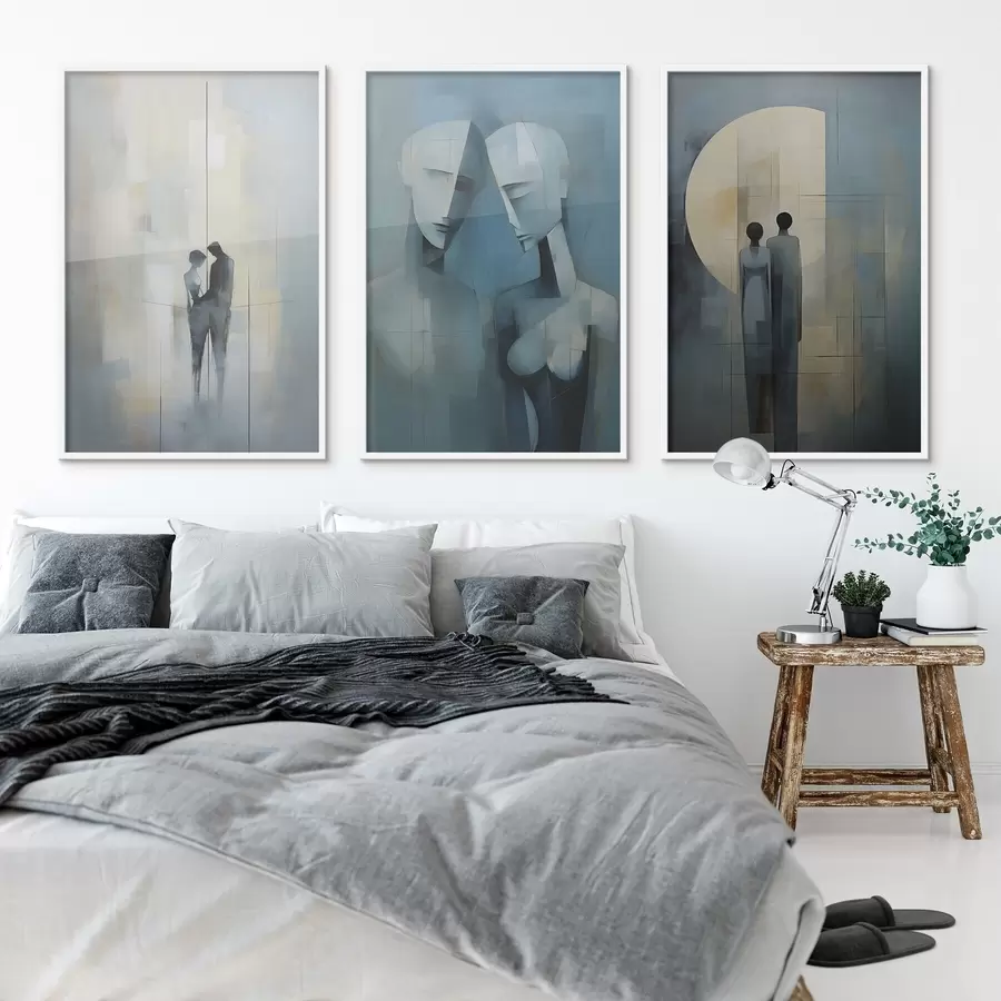 murales de pared Cercanía en el silencio d00457