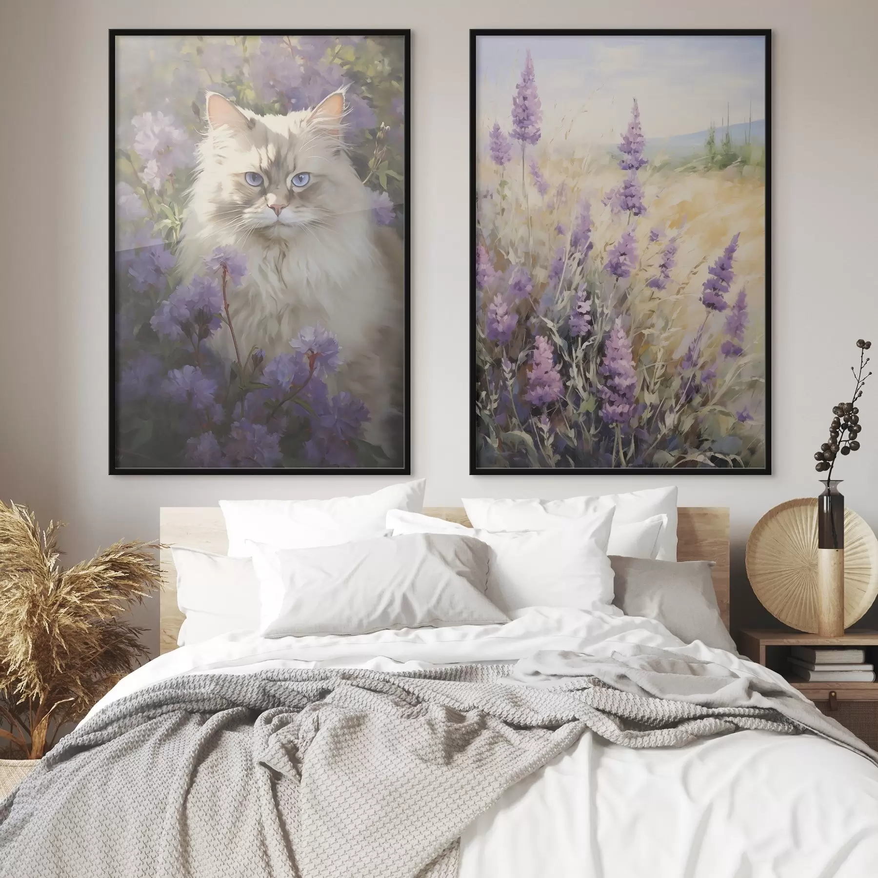 murales de pared Silencio floral d00459