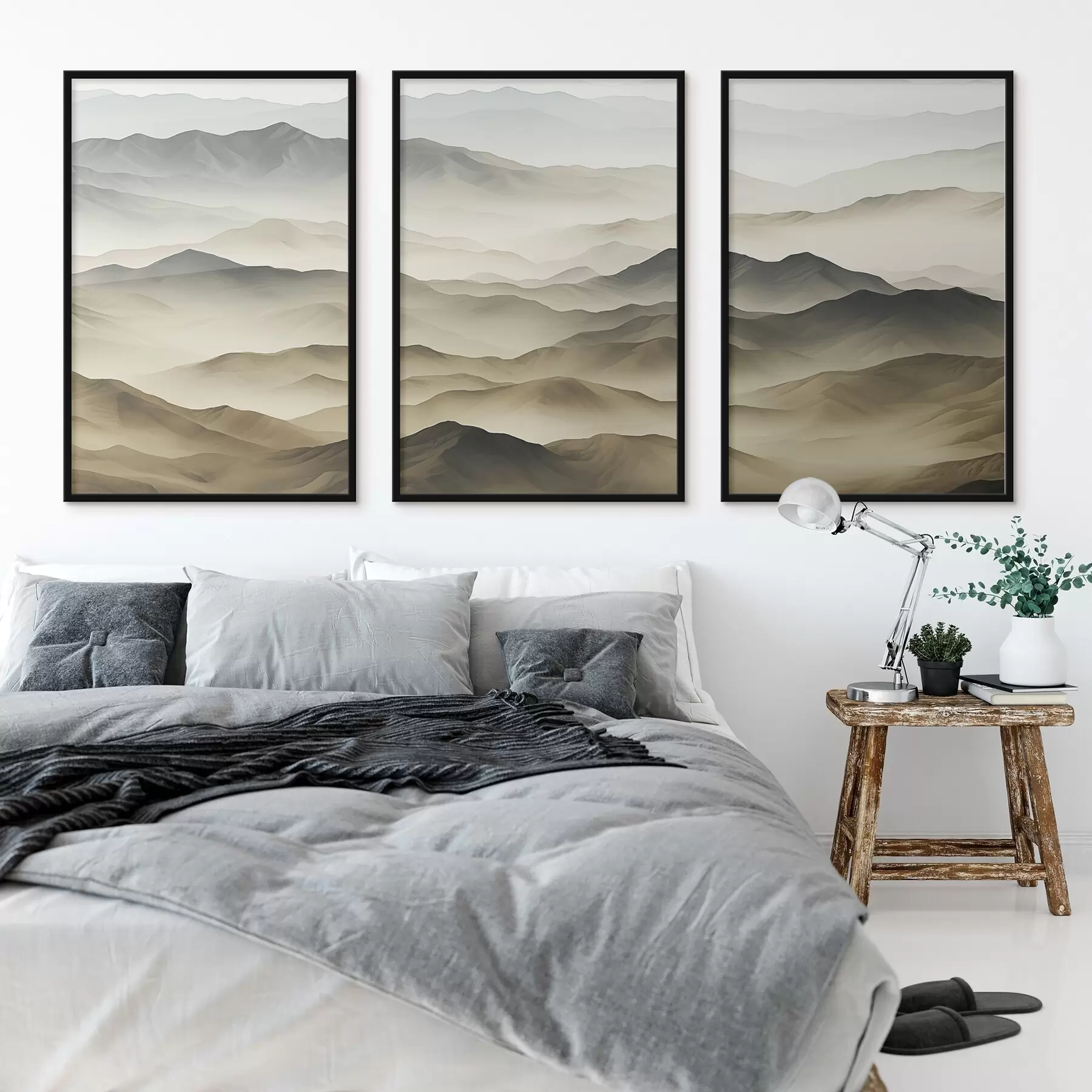 murales de pared Montañas silenciosas d00490