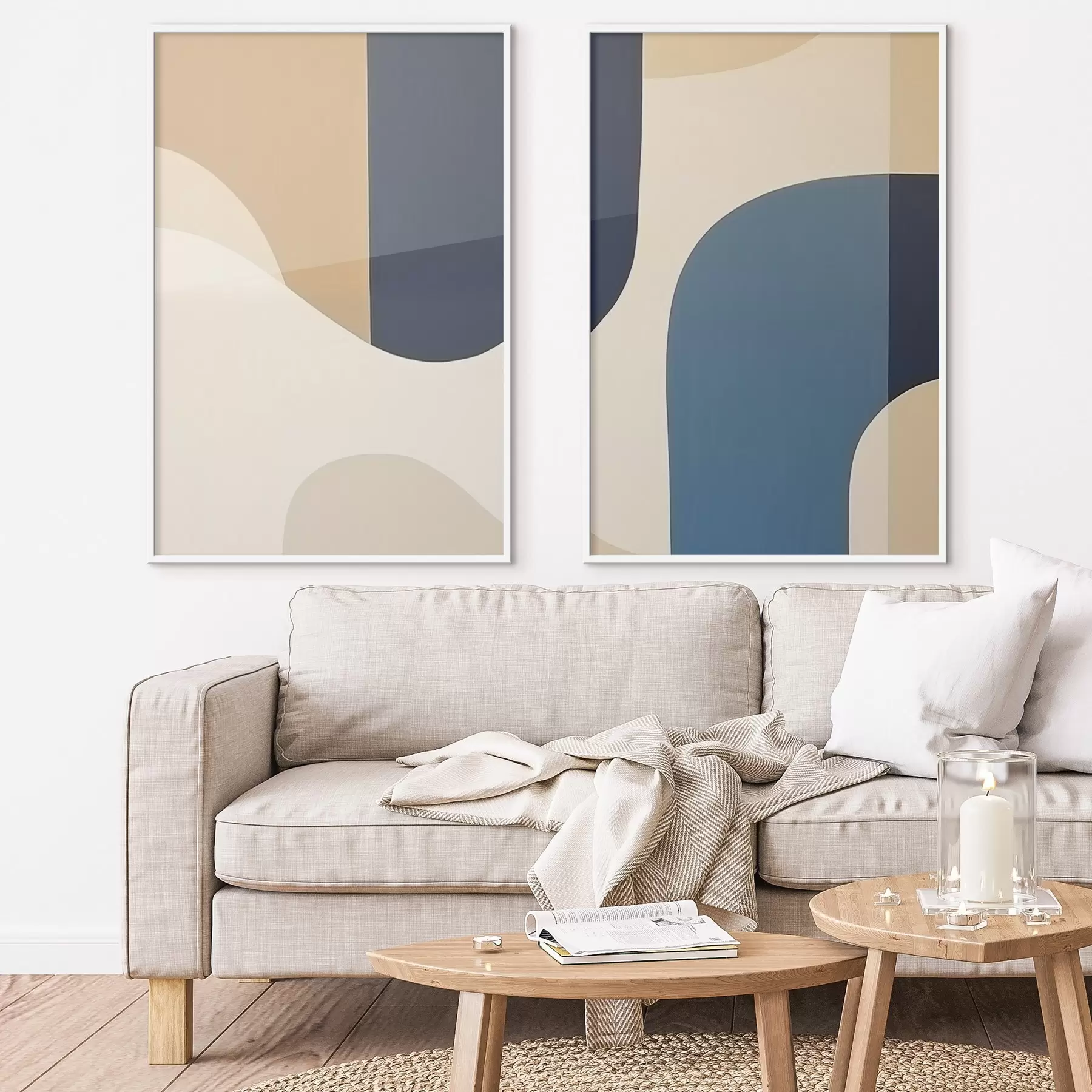 murales de pared Líneas abstractas d00495