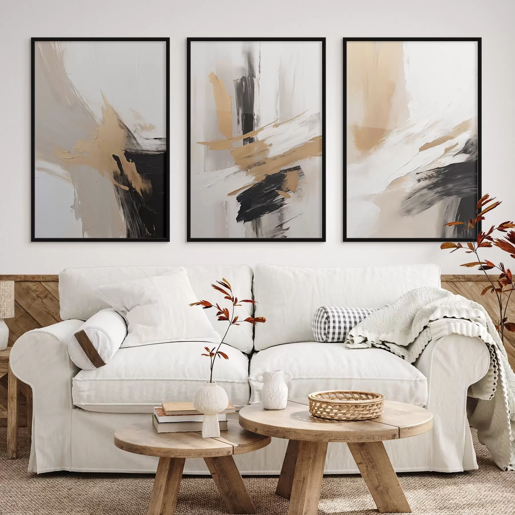 murales de pared Abstracción moderna imitación de pinceladas d00505