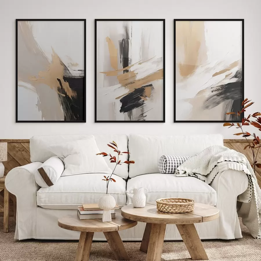 murales de pared Abstracción moderna imitación de pinceladas d00505