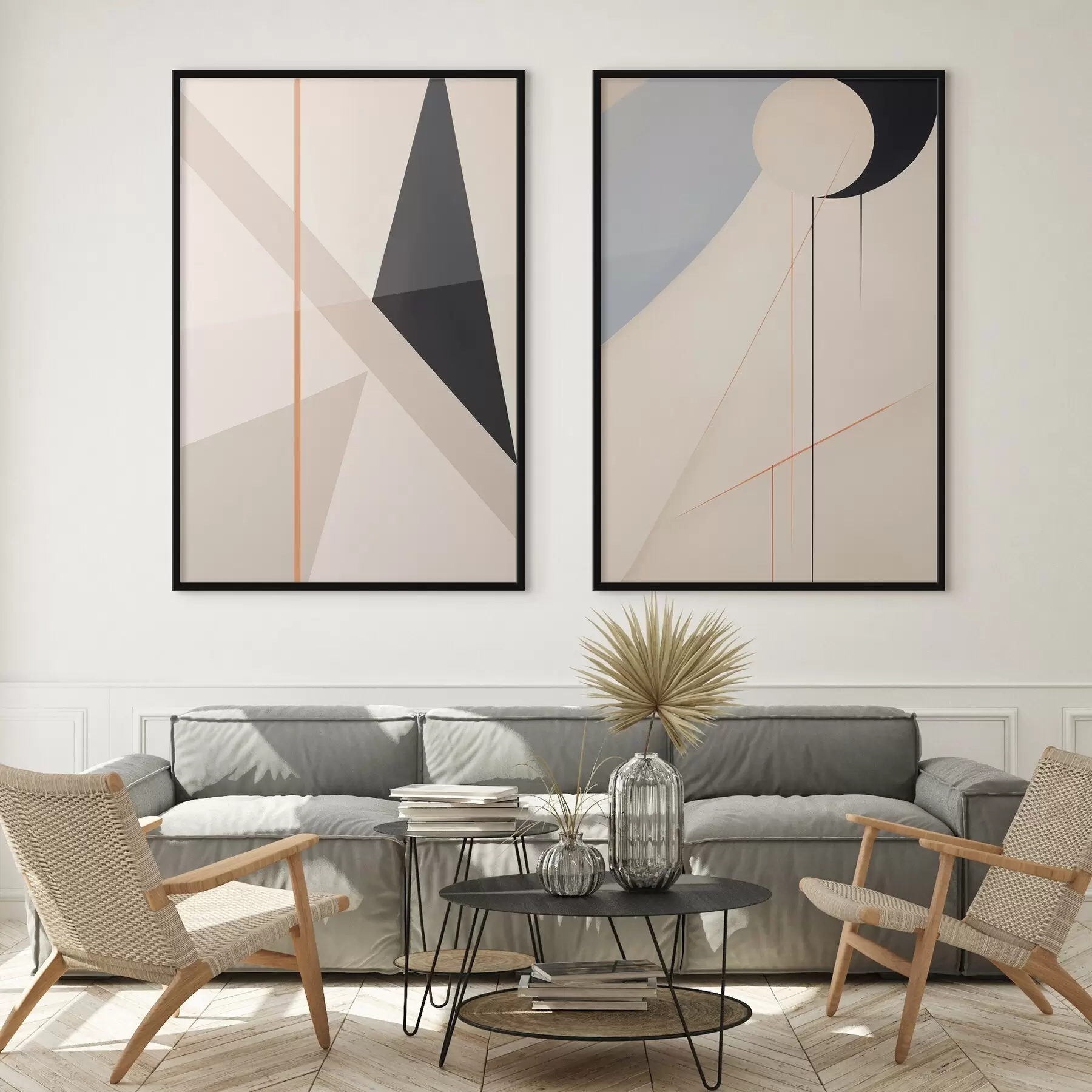 murales de pared Abstracción geométrica d00536