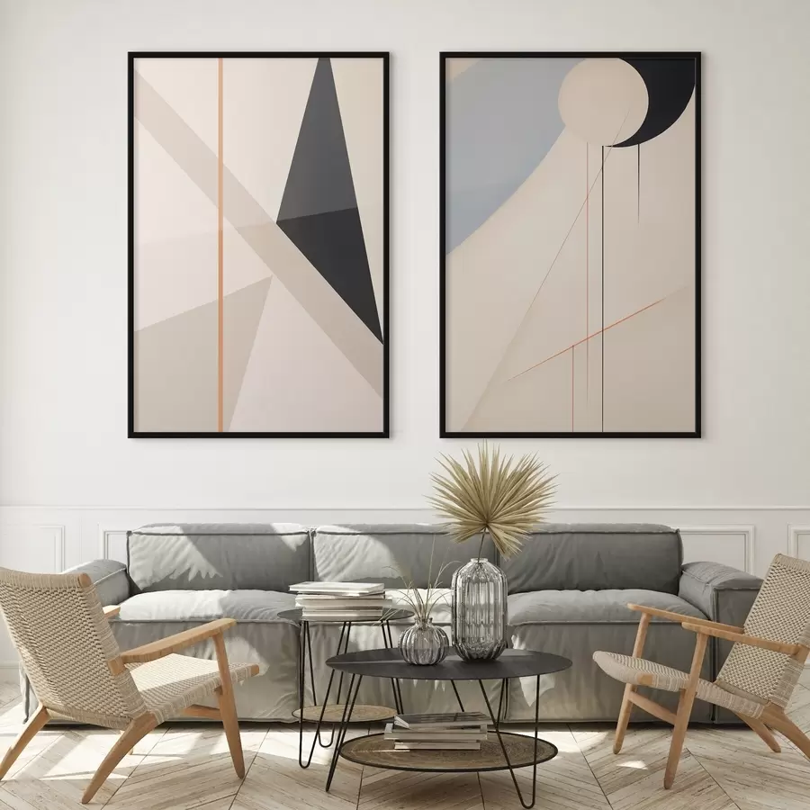 murales de pared Abstracción geométrica d00536