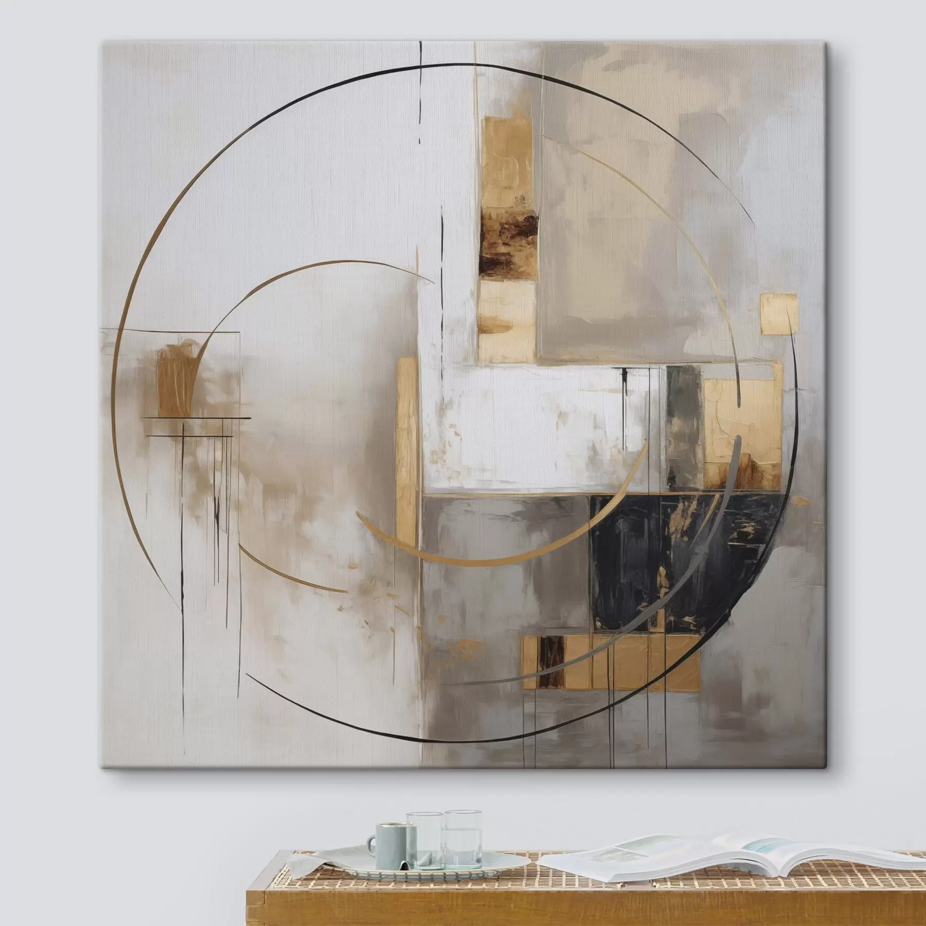 murales de pared Composición abstracta s47149